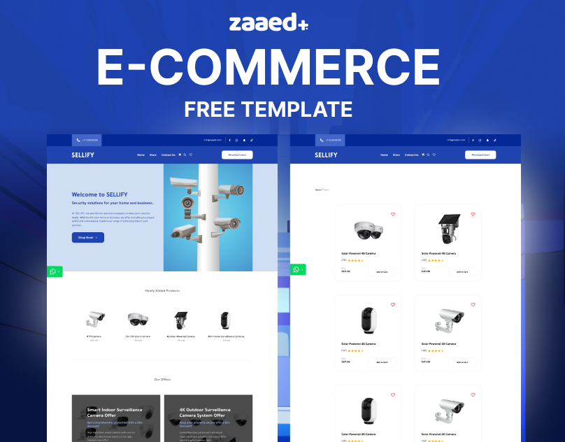 E-Commerce Website UI Kit